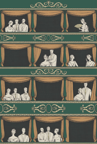 Teatro Wallcovering by Cole & Son 