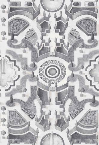 Topiary Wallcovering by Cole & Son 