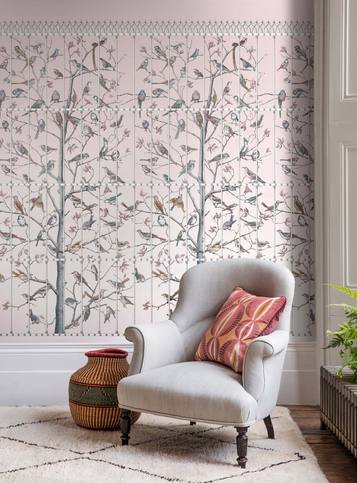 Uccelli Wallcovering by Cole & Son 