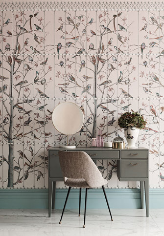 Uccelli Wallcovering by Cole & Son 