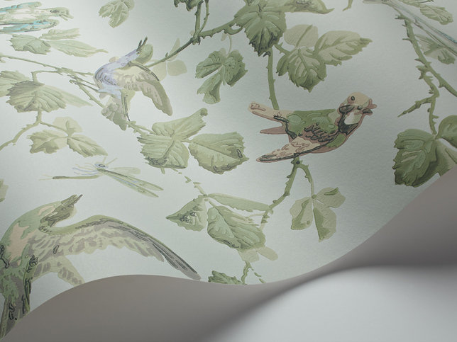 Winter Birds Wallcovering by Cole & Son 