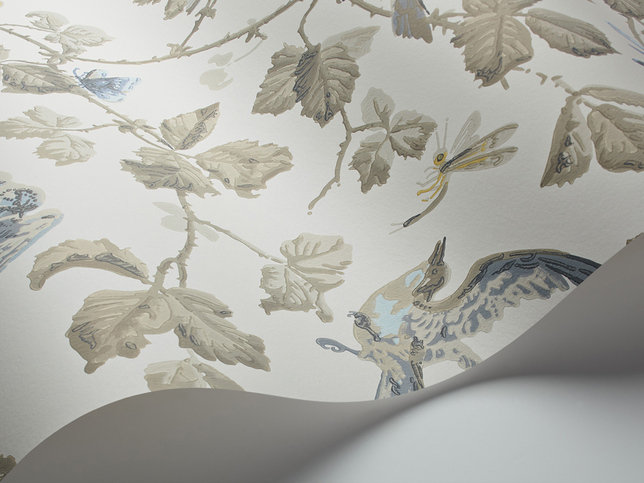 Winter Birds Wallcovering by Cole & Son 