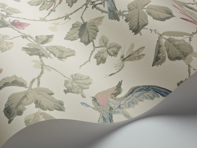 Winter Birds Wallcovering by Cole & Son 
