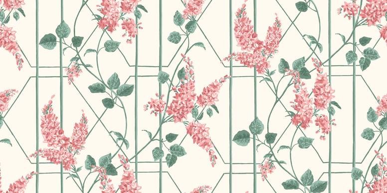Wisteria Wallcovering by Cole & Son 