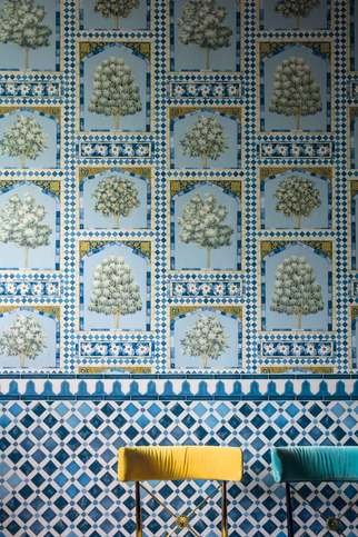 Zellige Border Wallcovering by Cole & Son 