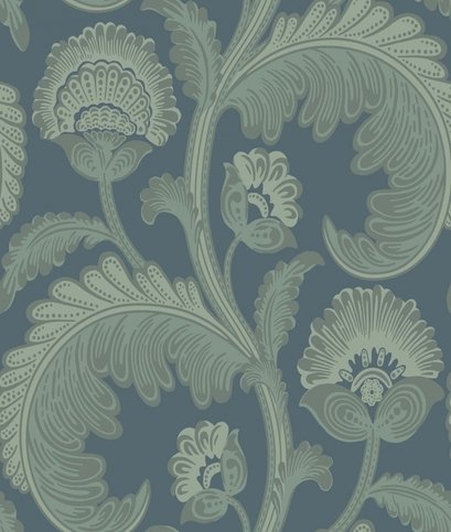 Fanfare Flock Wallcovering by Cole & Son 