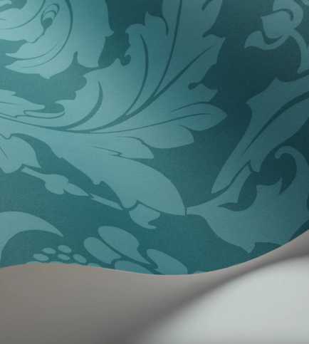 Fonteyn Petrol Wallcovering by Cole & Son 