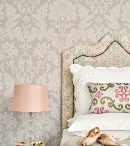 Fonteyn Taupe Wallcovering by Cole & Son 