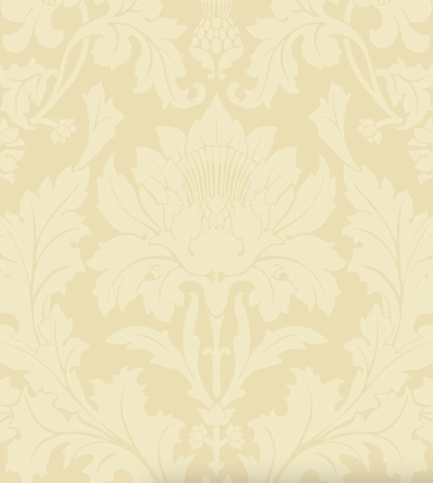 Fonteyn Yellow Wallcovering by Cole & Son 