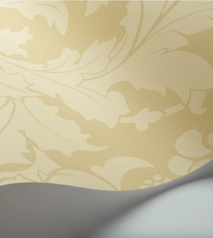 Fonteyn Yellow Wallcovering by Cole & Son 