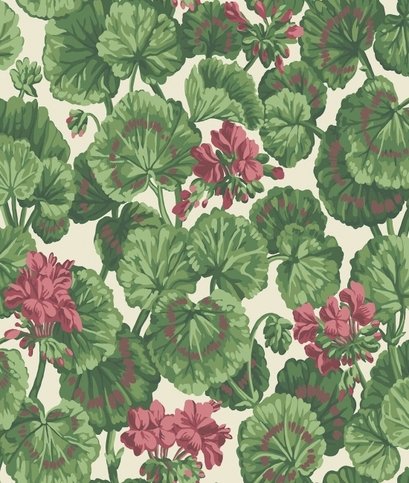 Geranium Wallcovering by Cole & Son 