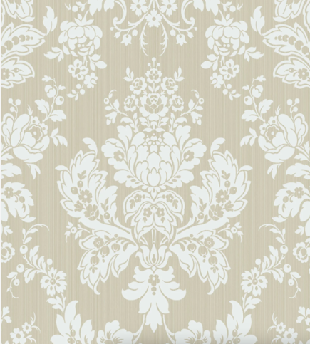 Giselle Mica Old Olive Wallcovering by Cole & Son 