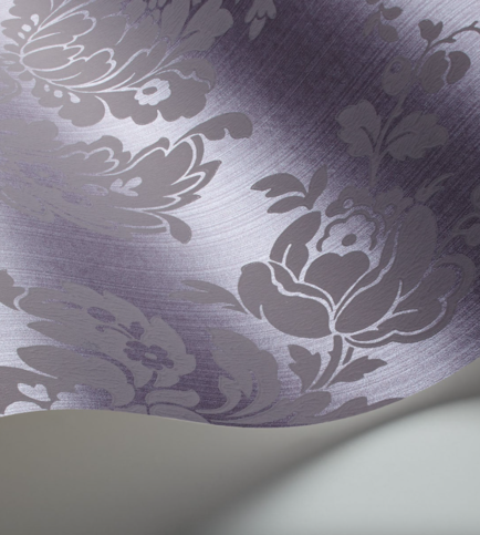 Giselle Mica Pale Violet Wallcovering by Cole & Son 
