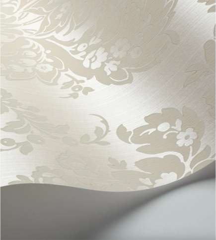 Giselle Mica Pearl Wallcovering by Cole & Son 