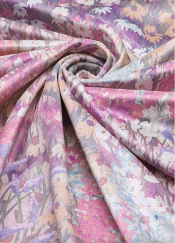 Grande Fleur Cerise & Eau de Nil Velvet by Cole & Son 