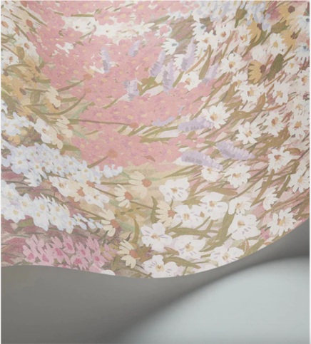 Grande Fleur Peach & Blush Wallcovering by Cole & Son 