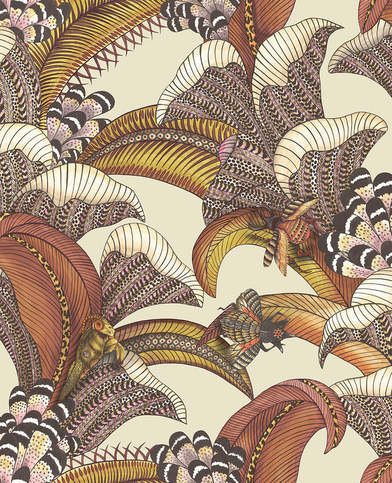 Hoopoe Leaves Wallcovering by Cole & Son 