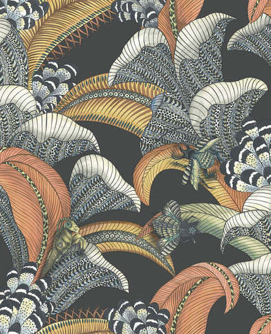 Hoopoe Leaves Wallcovering by Cole & Son 
