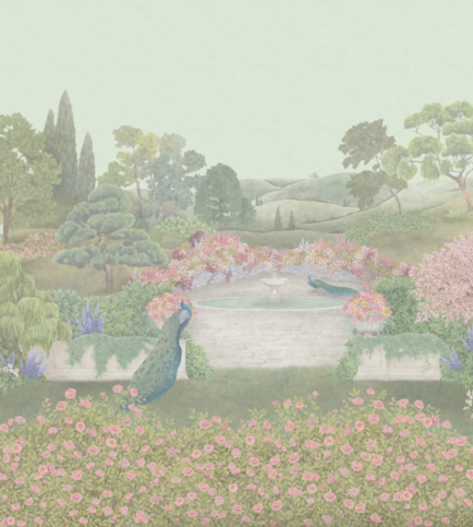 Idyll Blush Pearl Wallcovering by Cole & Son 