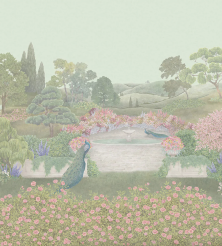 Idyll Blush Wallcovering by Cole & Son 