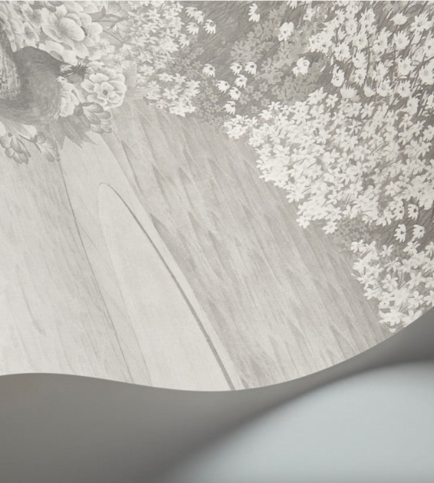 Idyll Platinum Matte Wallcovering by Cole & Son 