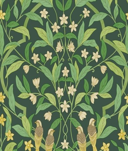 Jasmine & Serin Symphony Wallcovering by Cole & Son 