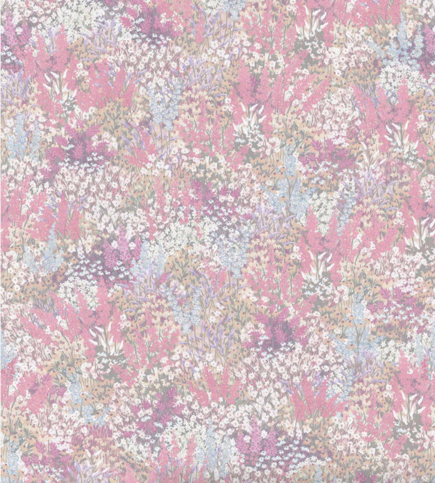 Petite Fleur Cerise & Eau de Nil Wallcovering by Cole & Son 