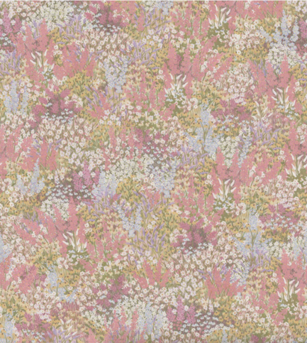 Petite Fleur Peach & Blush Wallcovering by Cole & Son 