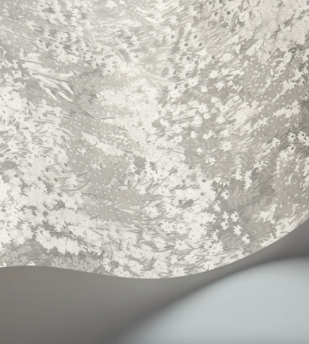 Petite Fleur Platinum Matte Wallcovering by Cole & Son 