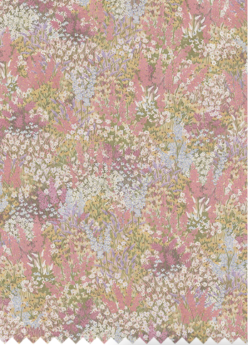 Petite Fleur Satin Peach & Blush Fabric by Cole & Son 