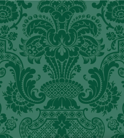 Petrouchka Emerald Wallcovering by Cole & Son 