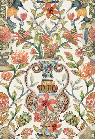 Protea Garden Wallcovering by Cole & Son 