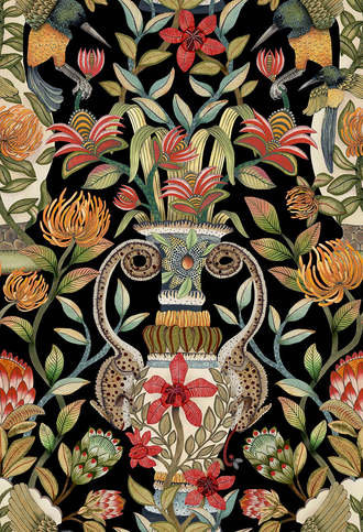 Protea Garden Wallcovering by Cole & Son 
