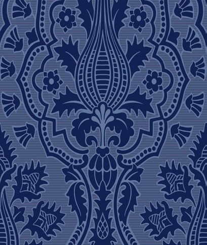 Pugin Palace Flock Wallcovering by Cole & Son 