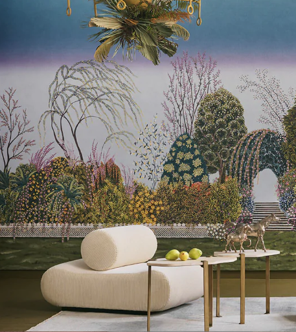Reverie Dusk Wallcovering by Cole & Son 