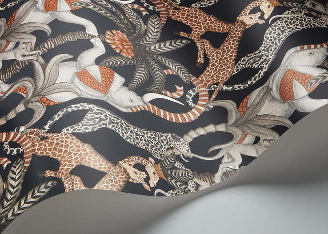 Safari Totem Wallcovering by Cole & Son 
