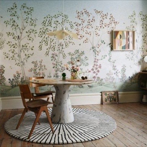 Seasonal Woods Clear Skies Wallcovering by Cole & Son 