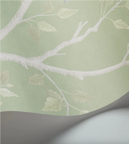 Seasonal Woods Jade Wallcovering by Cole & Son 