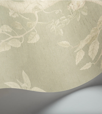 Seasonal Woods Silk Sage Wallcovering by Cole & Son 