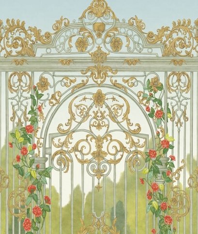 Tijou Gate Wallcovering by Cole & Son 