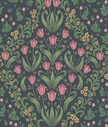 Tudor Garden Wallcovering by Cole & Son 