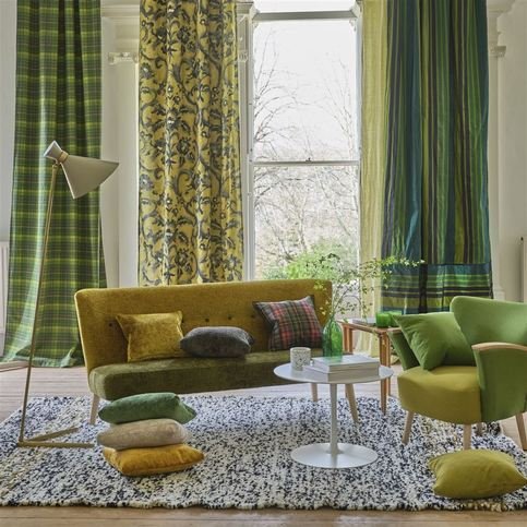 Abernethy Emerald Fabric by Designers Guild 
