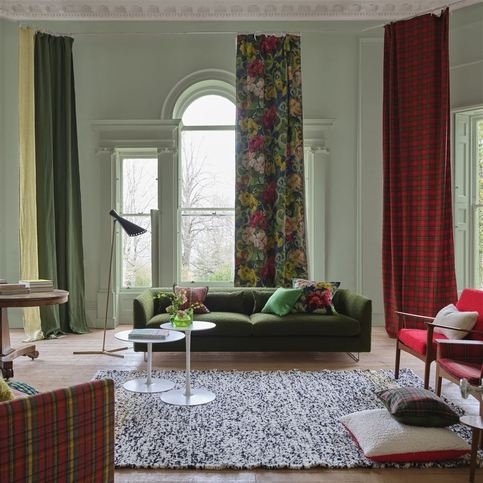 Abernethy Pimento Fabric by Designers Guild 
