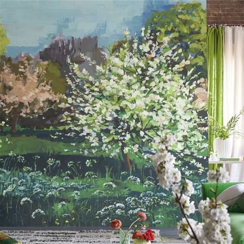 Arbre De Printemps Celadon Wallcovering by Designers Guild