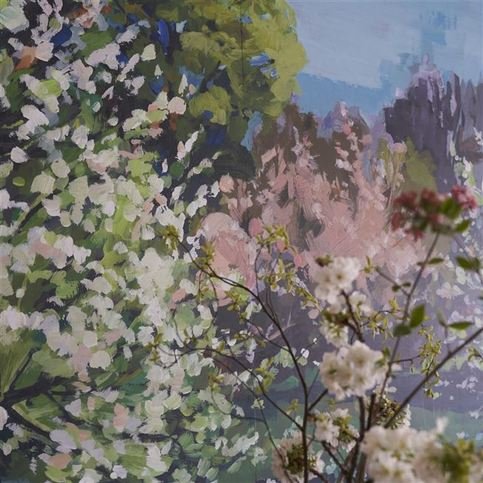 Arbre De Printemps Celadon Wallcovering by Designers Guild
