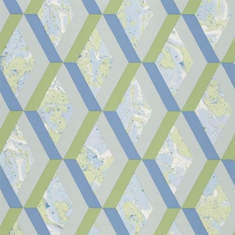 Jourdain Cobalt Wallcovering by Designers Guild 