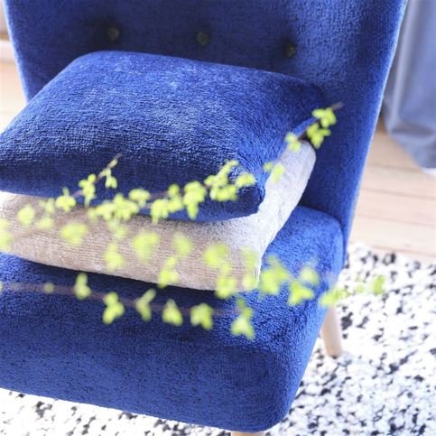 Azuara Cobalt Fabric by Designers Guild 