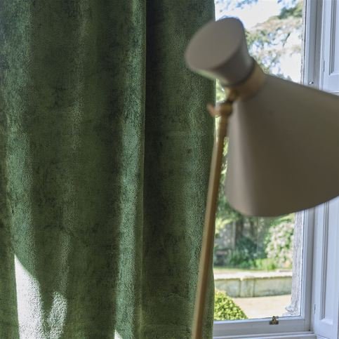 Azuara Emerald Fabric by Designers Guild 
