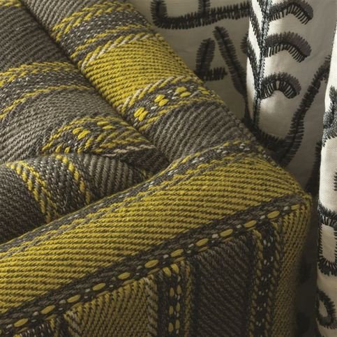 Balsas Citron Fabric by William Yeoward 