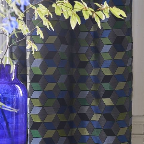 Baluchar Cobalt Fabric by Designers Guild 